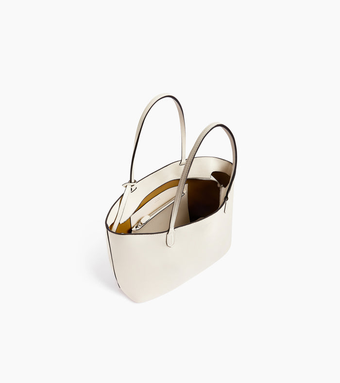 Le Tanneur Grand Sac Cabas En Cuir Grainé