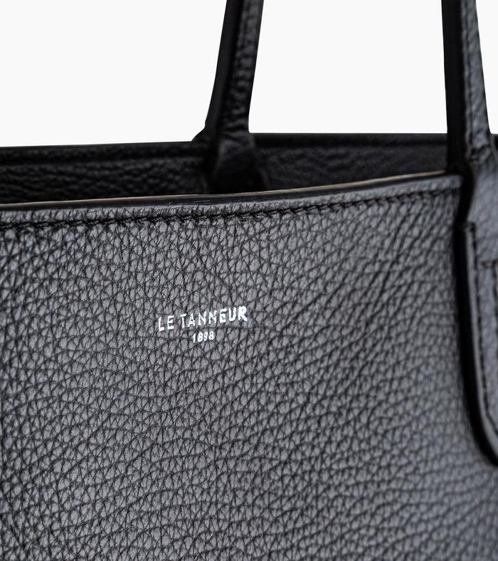 Le Tanneur Grand Sac Cabas En Cuir Grainé