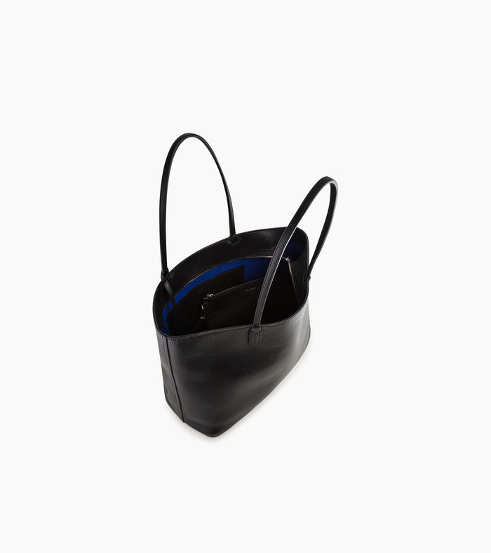 Le Tanneur Grand Sac Cabas En Cuir Grainé