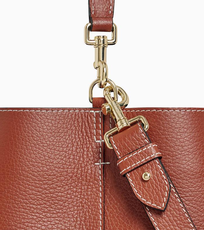 Le Tanneur Grand Sac Seau En Cuir Grainé