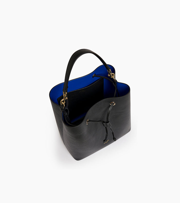 Le Tanneur Grand Sac Seau En Cuir Grainé