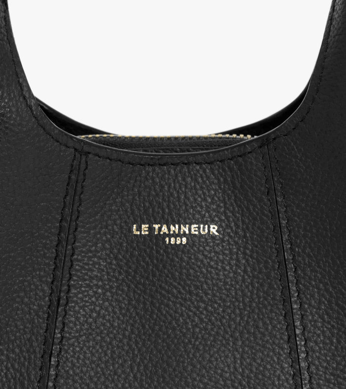 Le Tanneur Mini Sac à Main En Cuir Grainé
