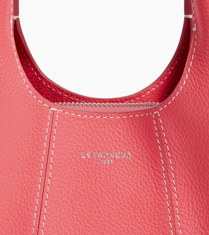 Le Tanneur Mini Sac à Main En Cuir Grainé