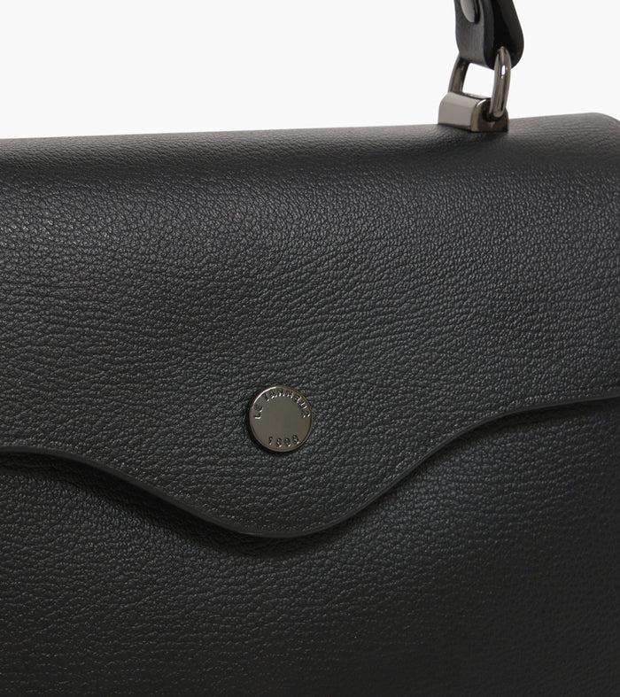 Le Tanneur Petit Sac à Main En Cuir Grain Chèvre