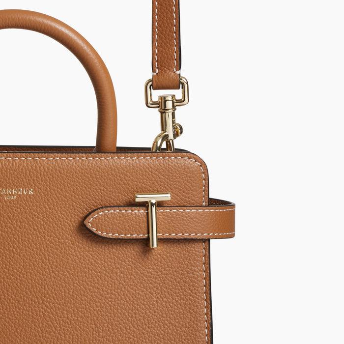 le Tanneur Petit Sac à Main En Cuir Grainé