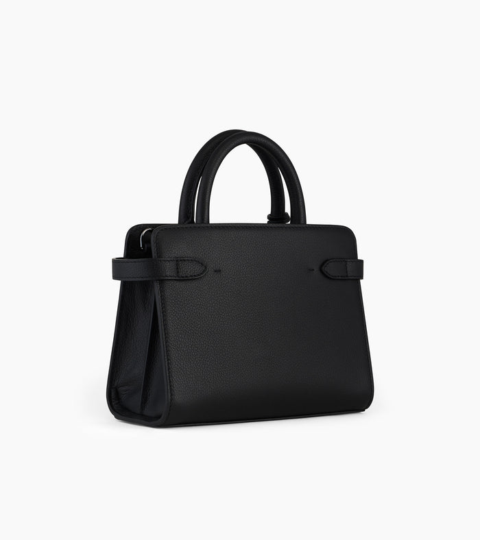 Le Tanneur Petit Sac à Main En Cuir Grainé