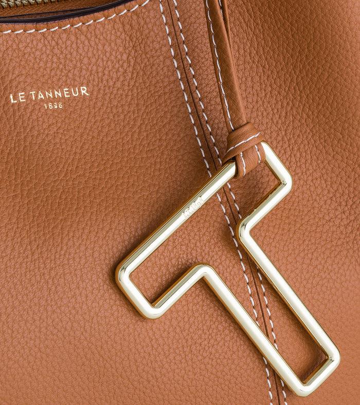 Le Tanneur Petit Sac à Main En Cuir Grainé
