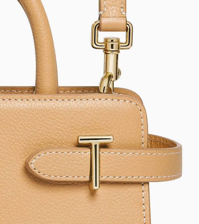 Le Tanneur Petit Sac à Main En Cuir Grainé