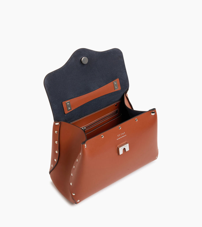 Le Tanneur Petit Sac à Main En Cuir Lisse