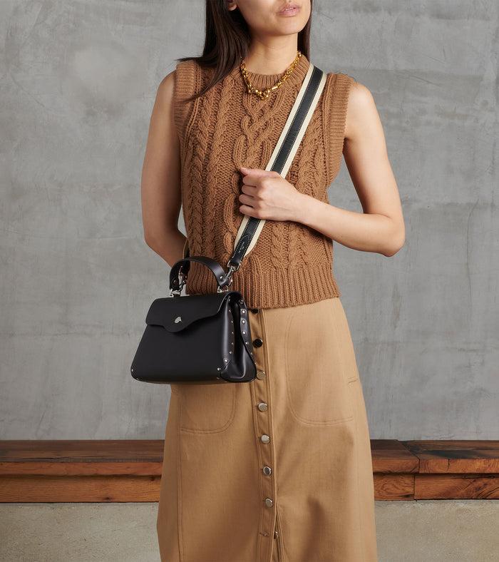 Le Tanneur Petit Sac à Main En Cuir Lisse