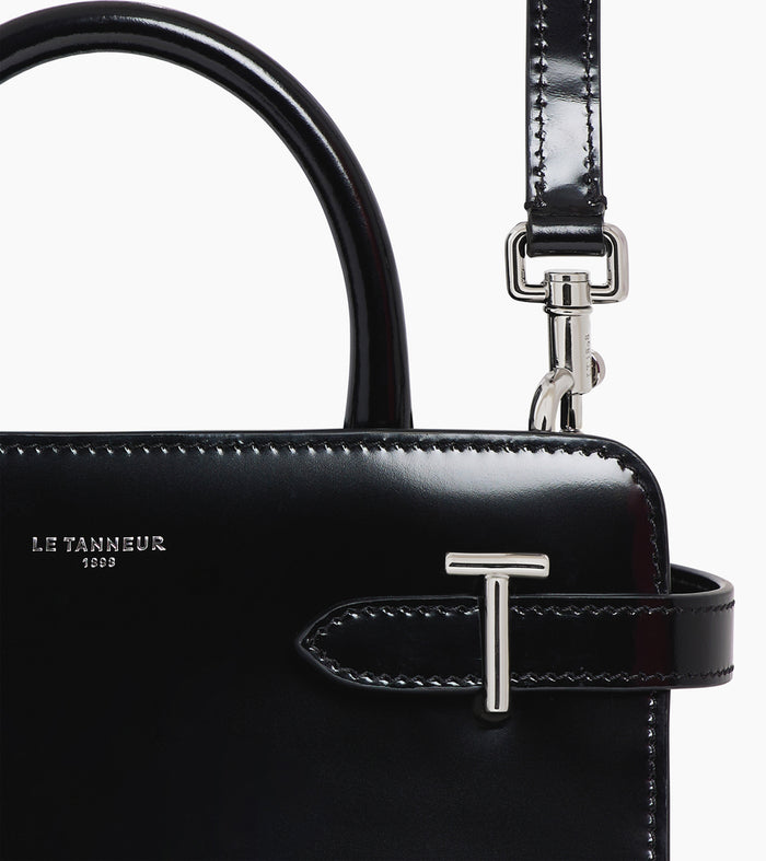 Le Tanneur Petit Sac à Main En Cuir Verni