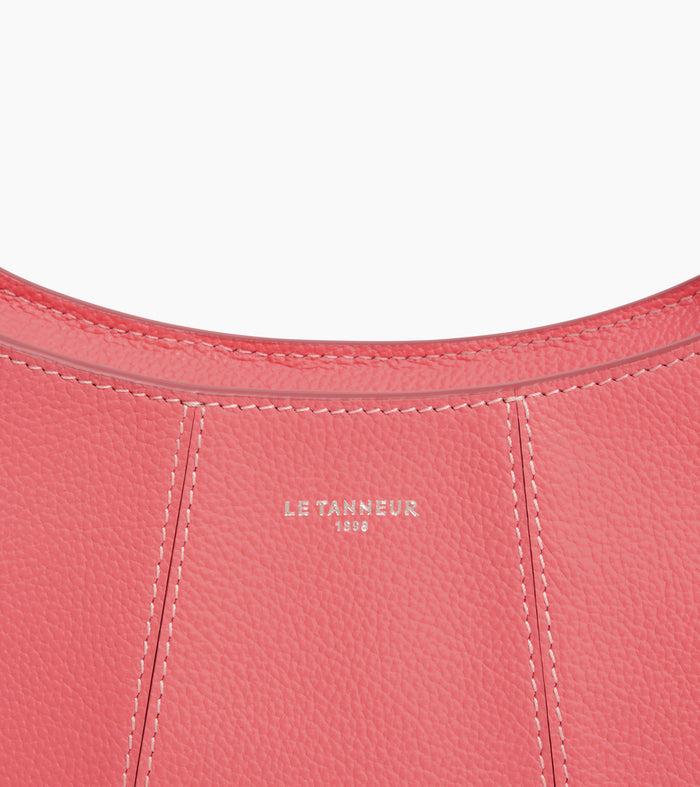 Le Tanneur Petit Sac Demi-lune En Cuir Grainé