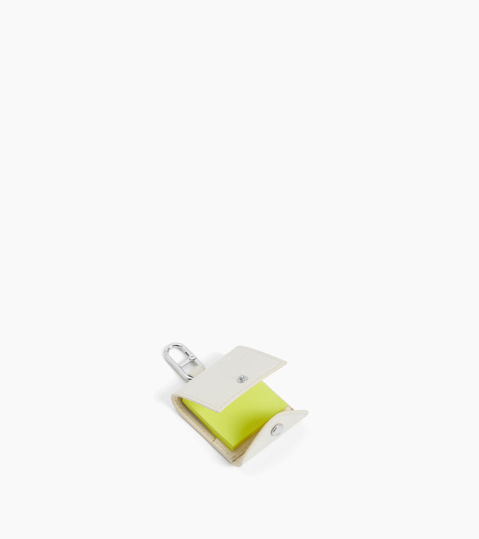 Le Tanneur Porte Post-it Charms En Cuir Lisse