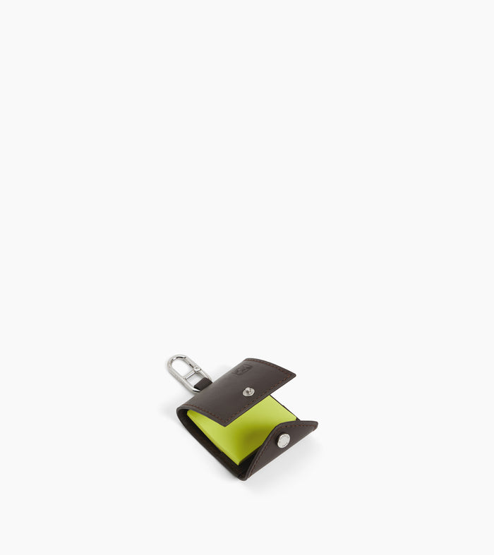 Le Tanneur Porte Post-it Charms En Cuir Lisse