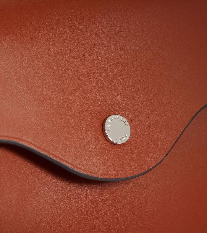 Le Tanneur Sac à Main Moyen Modèle En Cuir Lisse