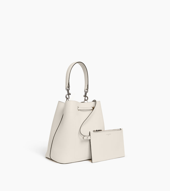 Le Tanneur Sac Seau En Cuir Grainé