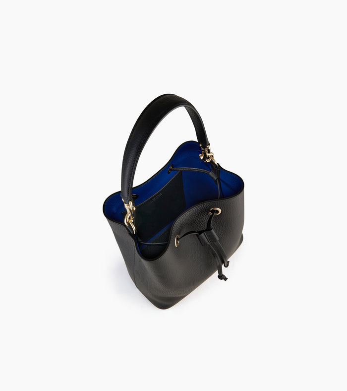 Le Tanneur Sac Seau En Cuir Grainé