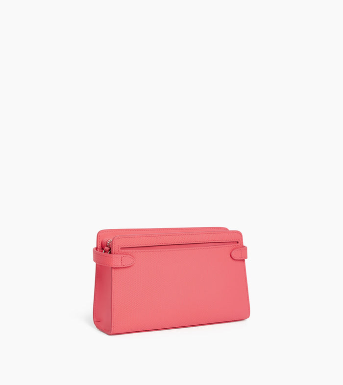 Le Tanneur Petit Sac à Bandoulière En Cuir Signature T