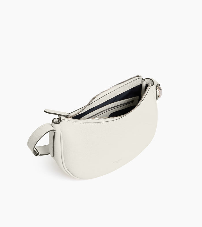 Le Tanneur Petit Sac Bandoulière En Cuir De Taurillon Grainé