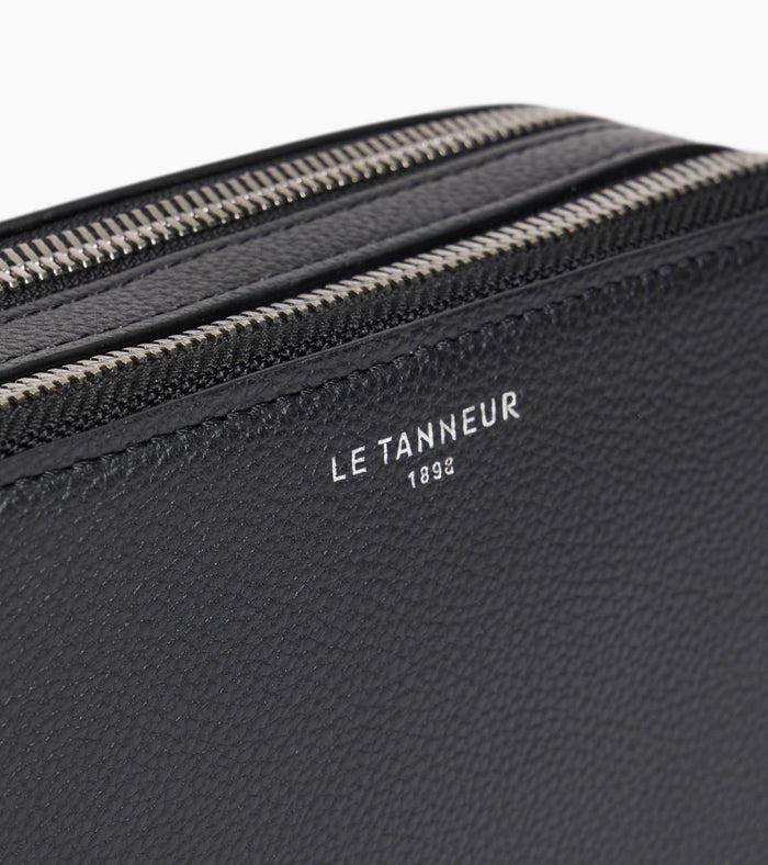 Le Tanneur Petite Sacoche 2 Compartiments En Cuir Grainé