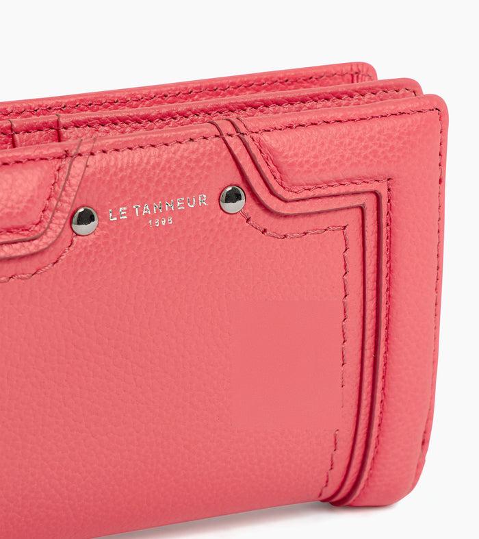 Le Tanneur Portefeuille Moyen Modèle En Cuir Grainé