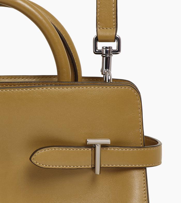 Le Tanneur Sac à Main Moyen Modèle En Cuir Lisse Et Nubuck