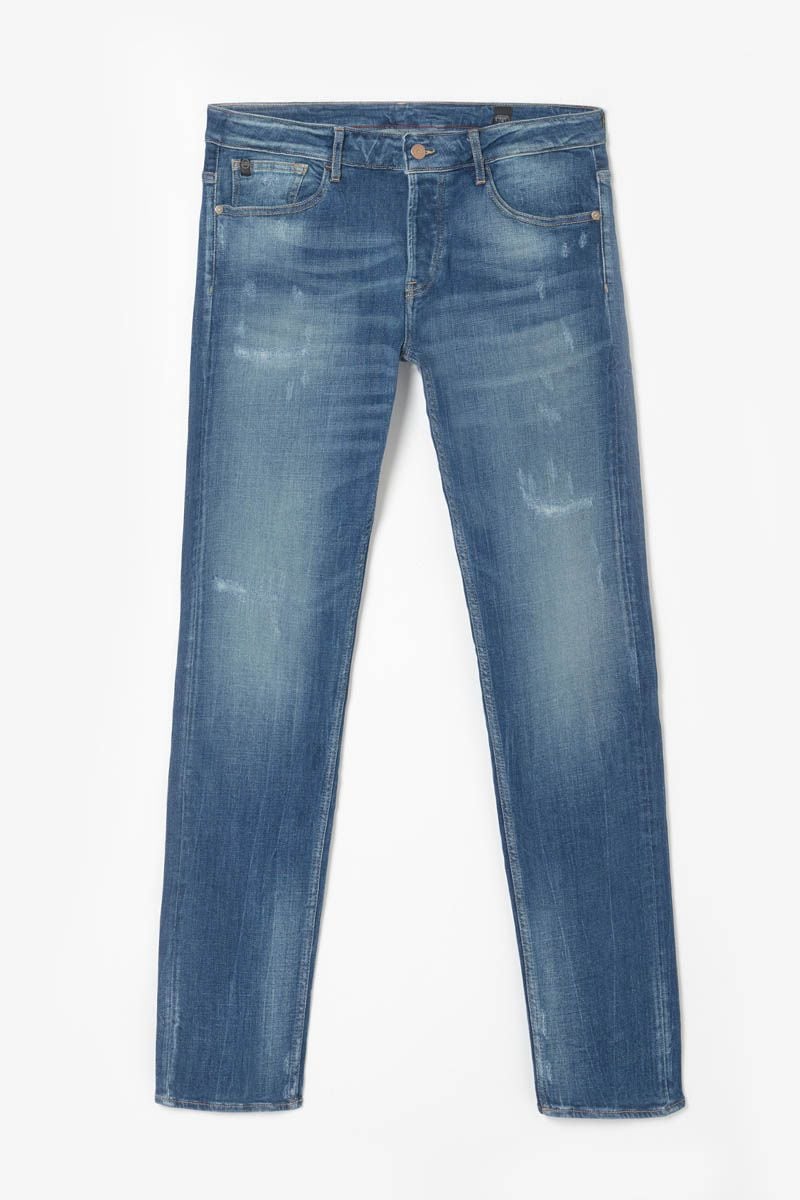 Le Temps Des Cerises Basic 600/11 Regular Jeans Destroy Bleu N°3