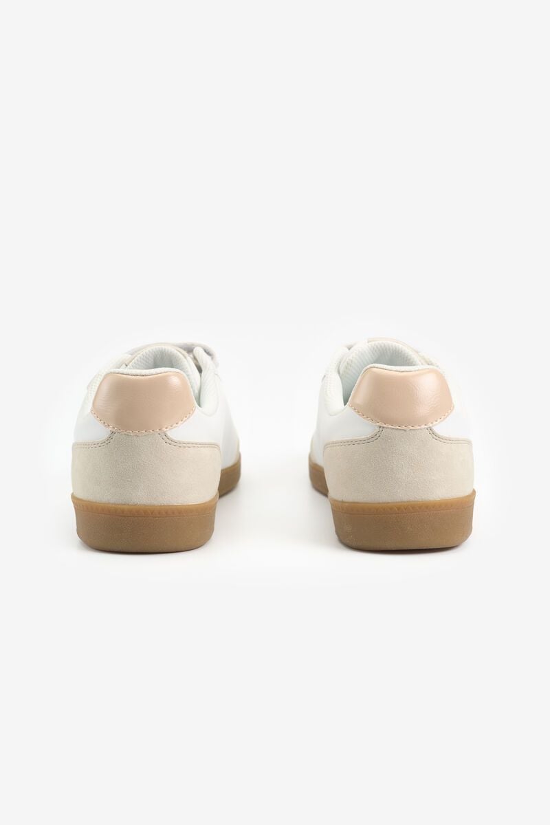 Le Temps Des Cerises Baskets Palma à Scratch Blanches