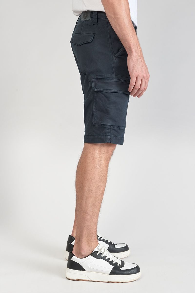 Le Temps Des Cerises Bermuda Army Jogg Damon Bleu Nuit