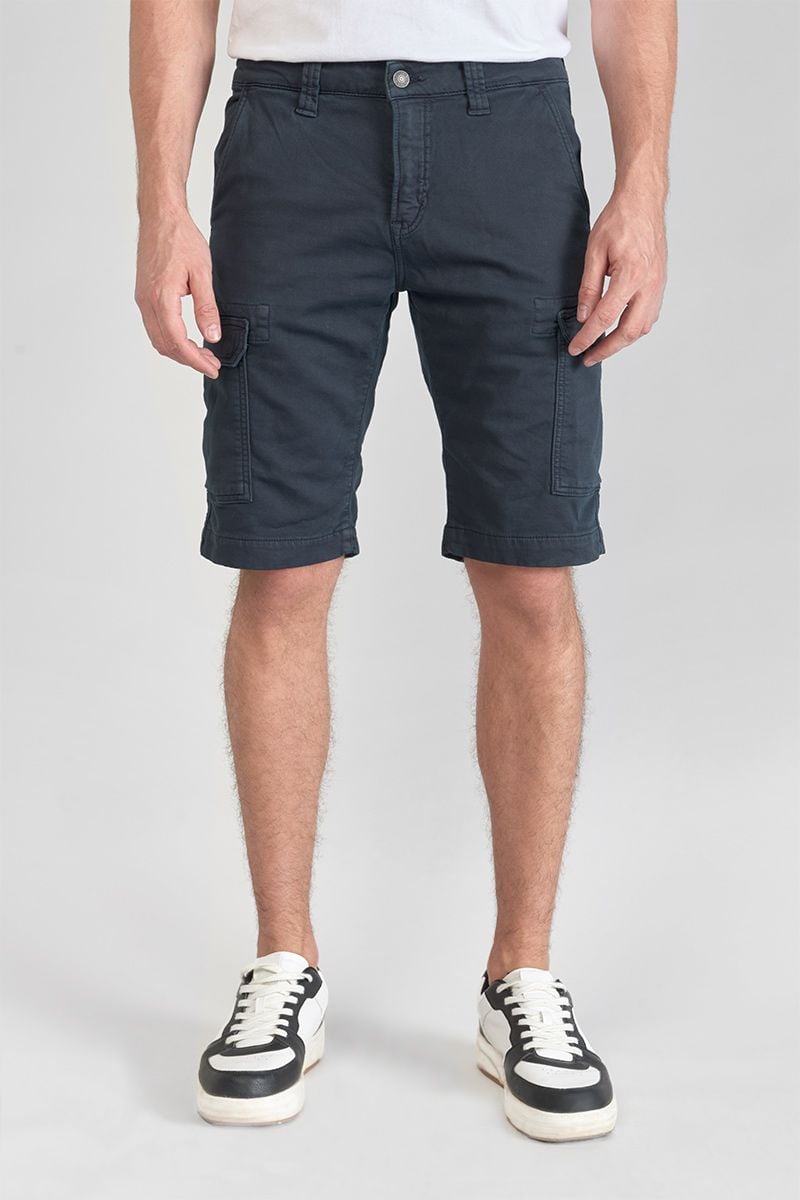 Le Temps Des Cerises Bermuda Army Jogg Damon Bleu Nuit
