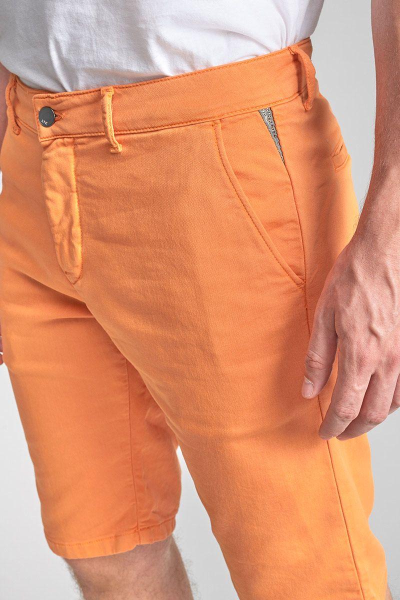 Le Temps Des Cerises Bermuda Chino Jogg Swoop Orange