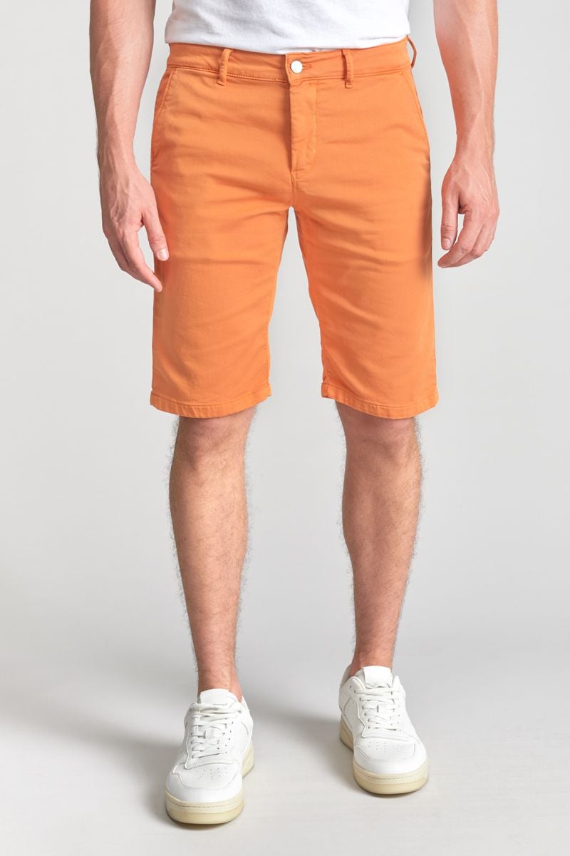 Le Temps Des Cerises Bermuda Chino Jogg Swoop Orange