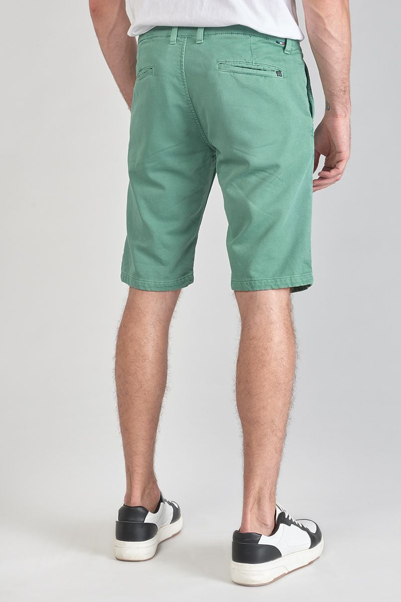 Le Temps Des Cerises Bermuda Chino Jogg Swoop Vert D'eau