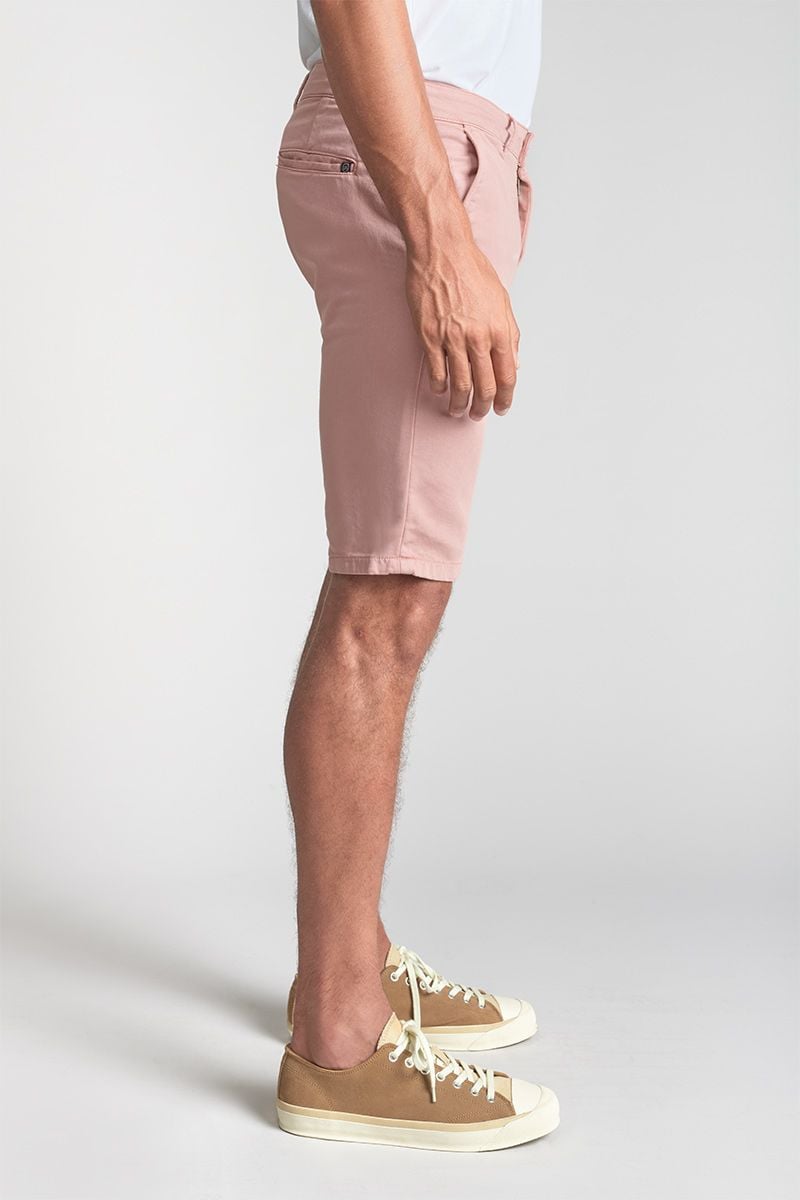Le Temps Des Cerises Bermuda Chino Jogg Swoop Vieux Rose