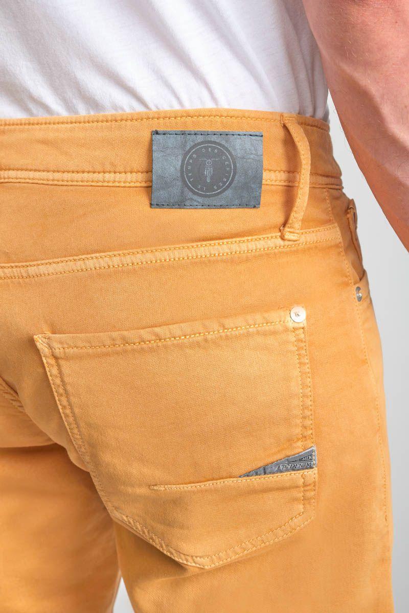 Le Temps Des Cerises Bermuda Jogg Bodo Jaune Moutarde