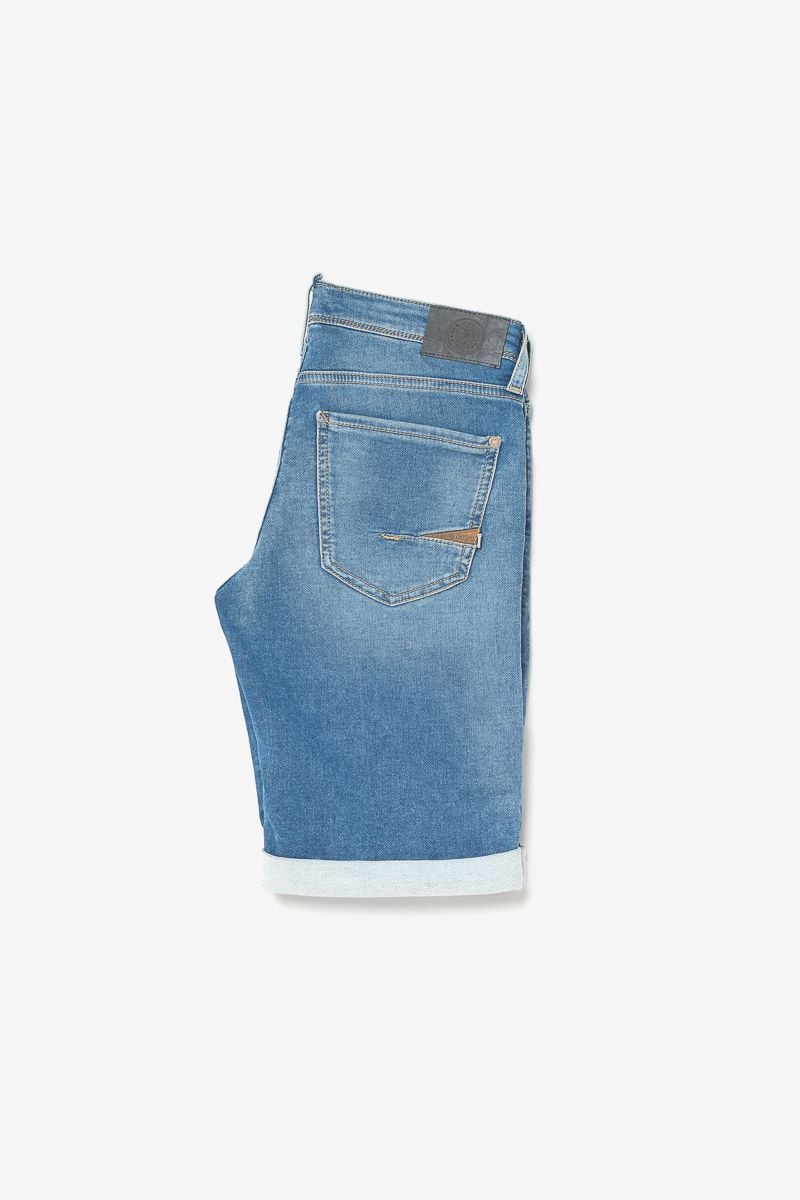 Le Temps Des Cerises Bermuda Jogg Lo Bleu Clair Délavé