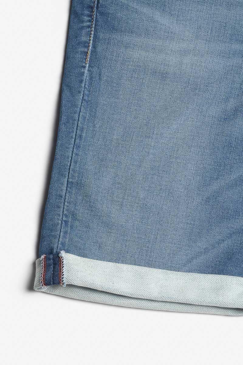 Le Temps Des Cerises Bermuda Jogg Lo Bleu Clair Délavé