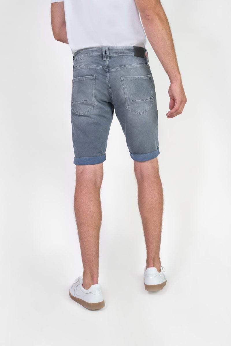 Le Temps Des Cerises Bermuda Jogg Oc Gris-bleu Délavé