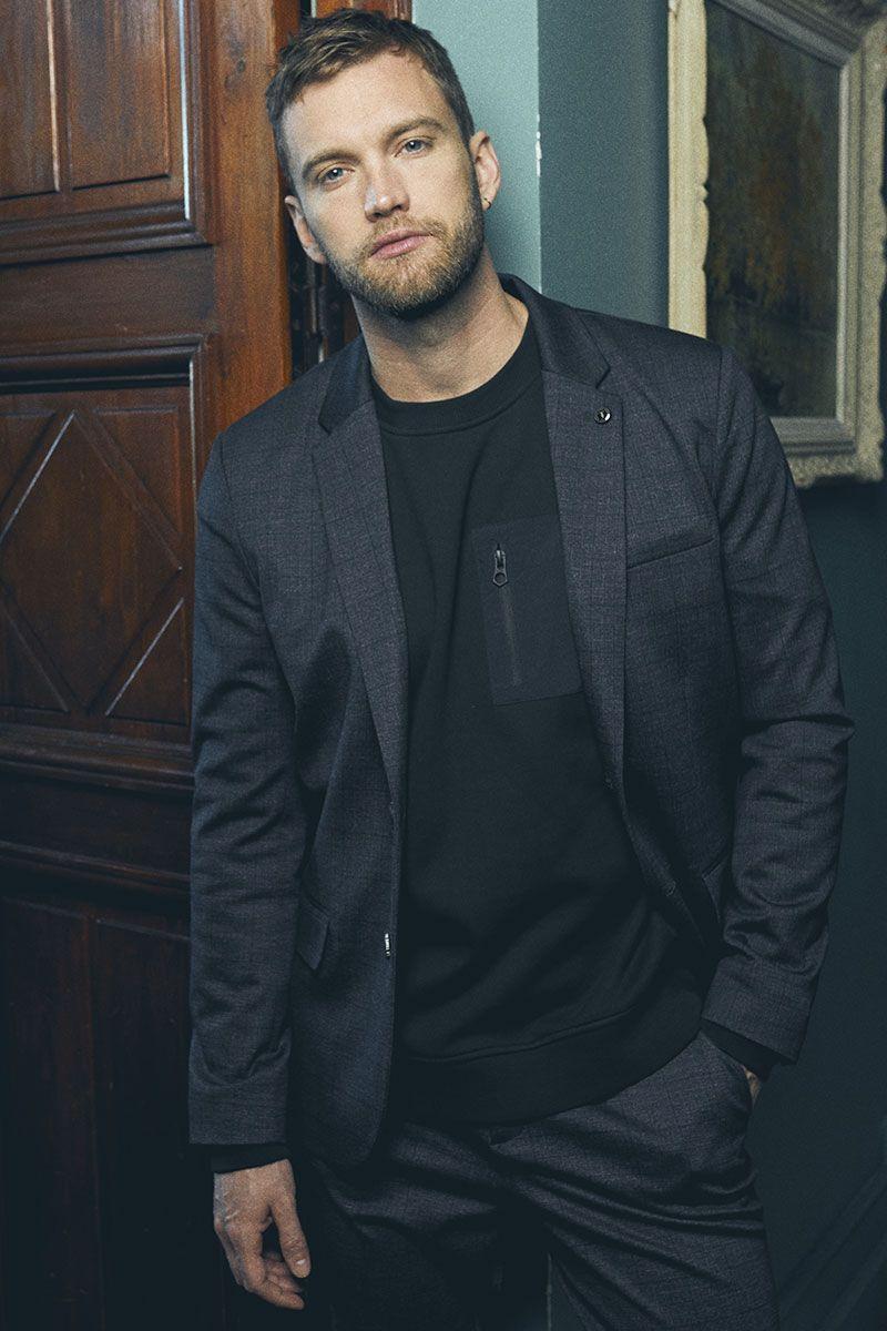 le temps des cerises Blazer Natice gris foncé à carreaux