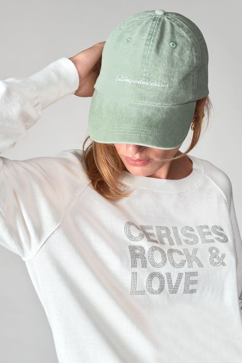 Le Temps Des Cerises Casquette Meziane Kaki Délavée