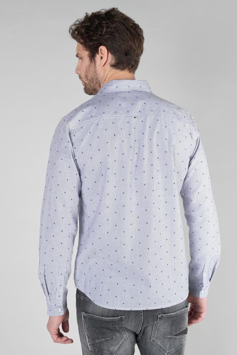 Le Temps Des Cerises Chemise à Rayures Stars Avec Motif étoile