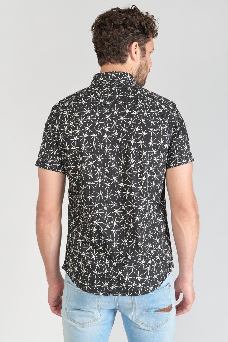 Le Temps Des Cerises Chemise Belis Noire Et Blanche