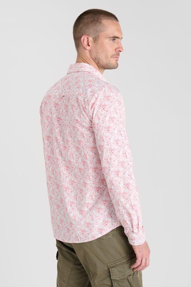 Le Temps Des Cerises Chemise Botix Blanche à Motif Fleuri