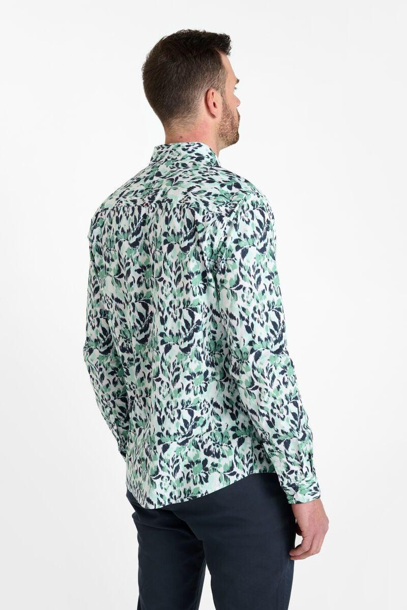 Le Temps Des Cerises Chemise Jadel Blanche à Motif Fleuri