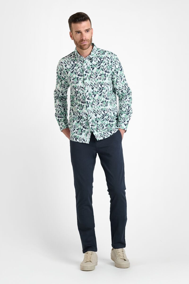 Le Temps Des Cerises Chemise Jadel Blanche à Motif Fleuri