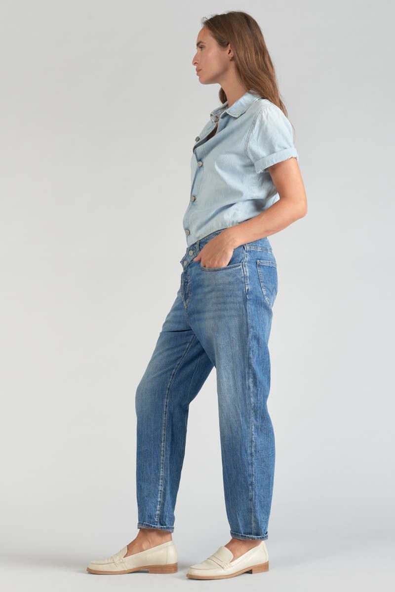 Le Temps Des Cerises Combinaison Pantalon Cozette En Jeans Bleu