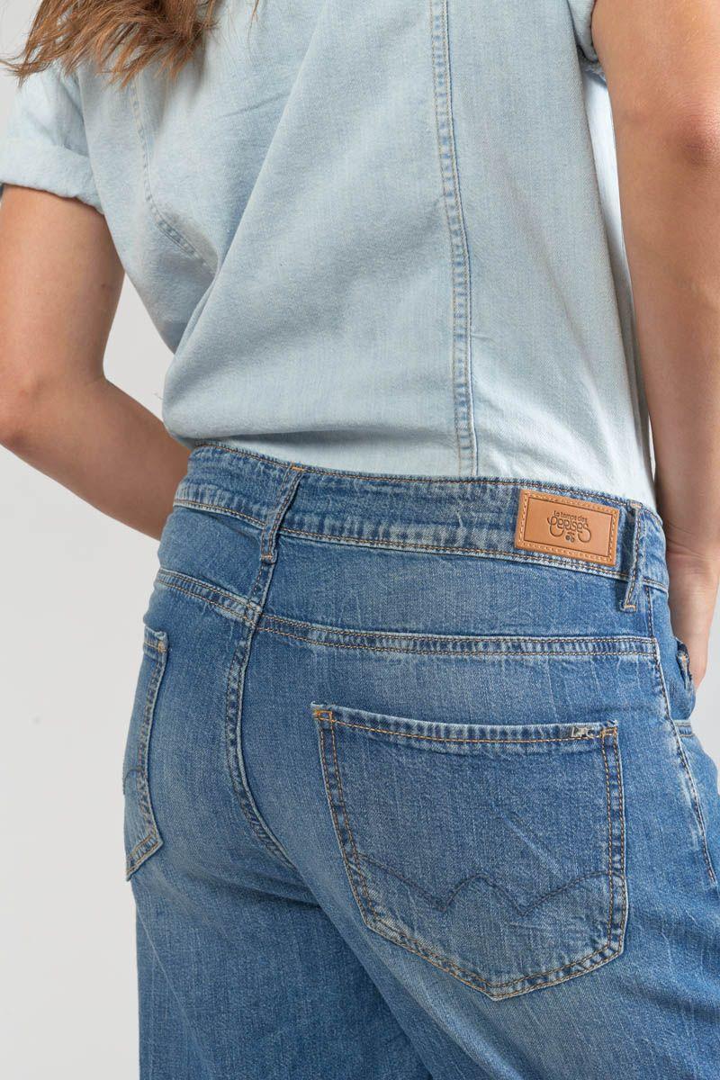 Le Temps Des Cerises Combinaison Pantalon Cozette En Jeans Bleu