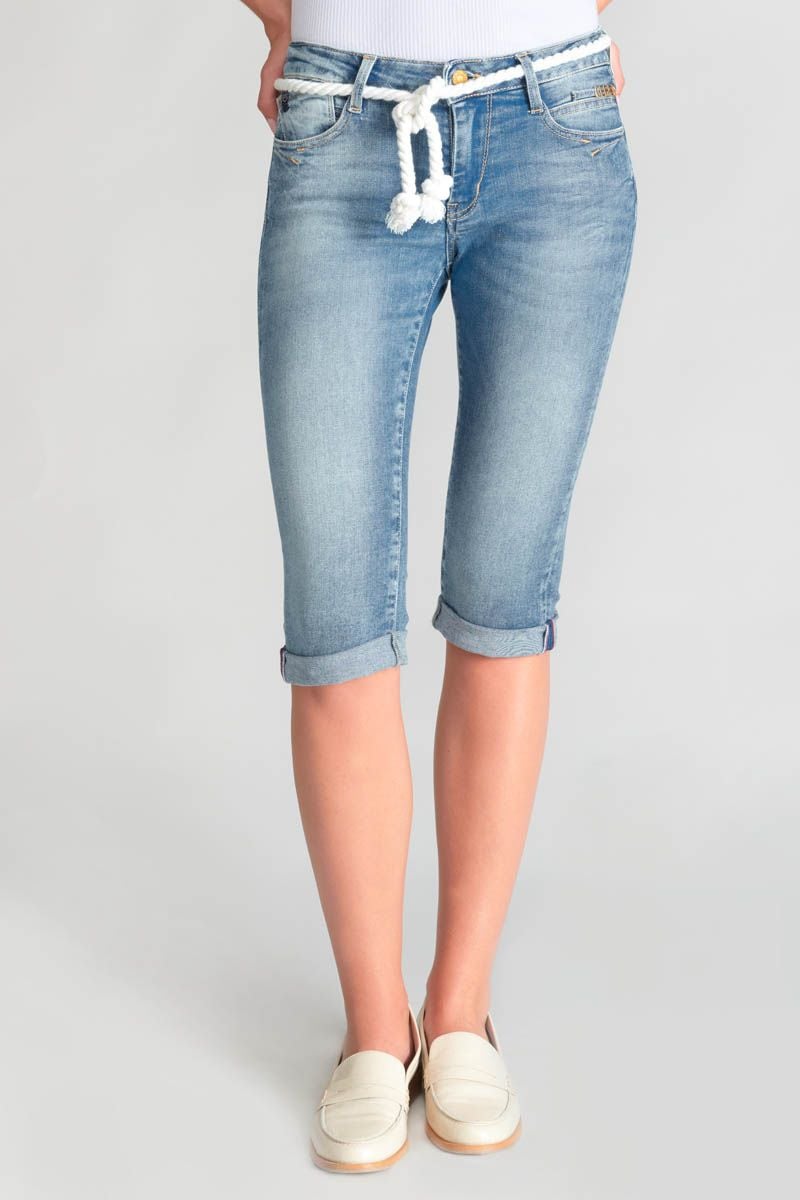 le temps des cerises Corsaire Benny en jeans bleu délavé