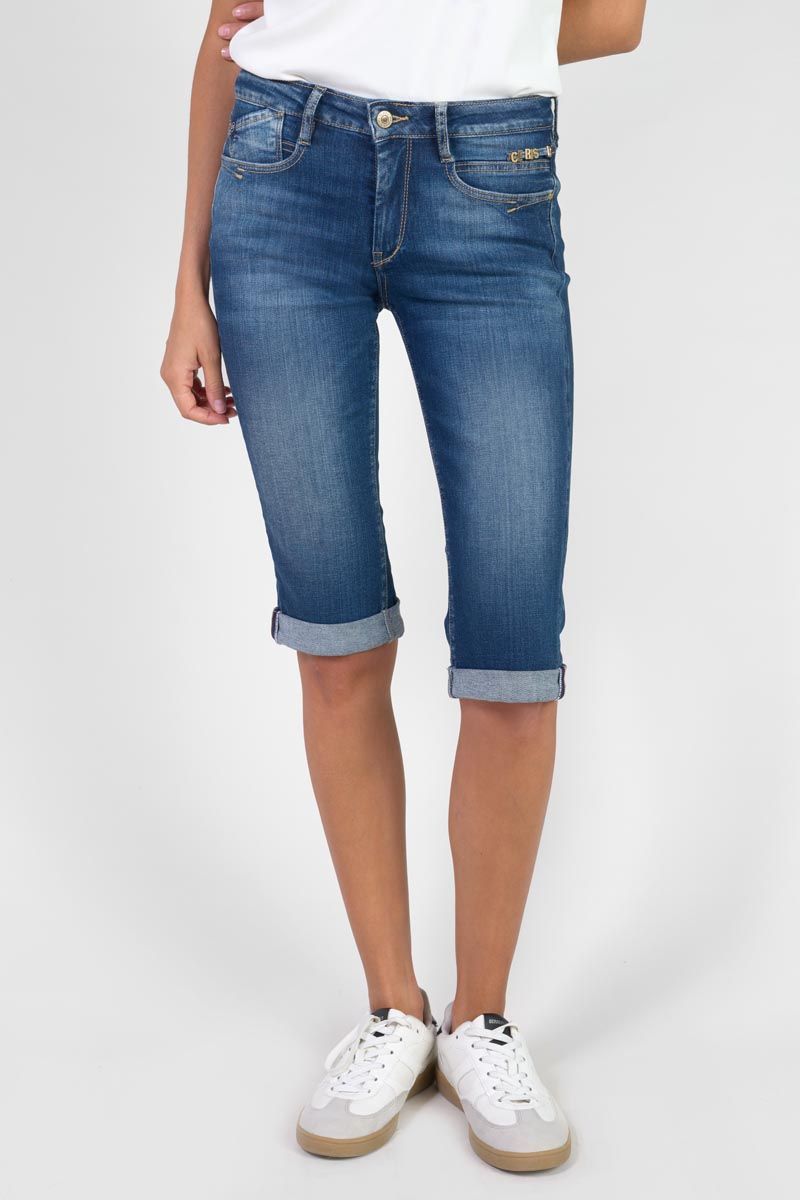 le temps des cerises Corsaire Phil en jeans bleu délavé