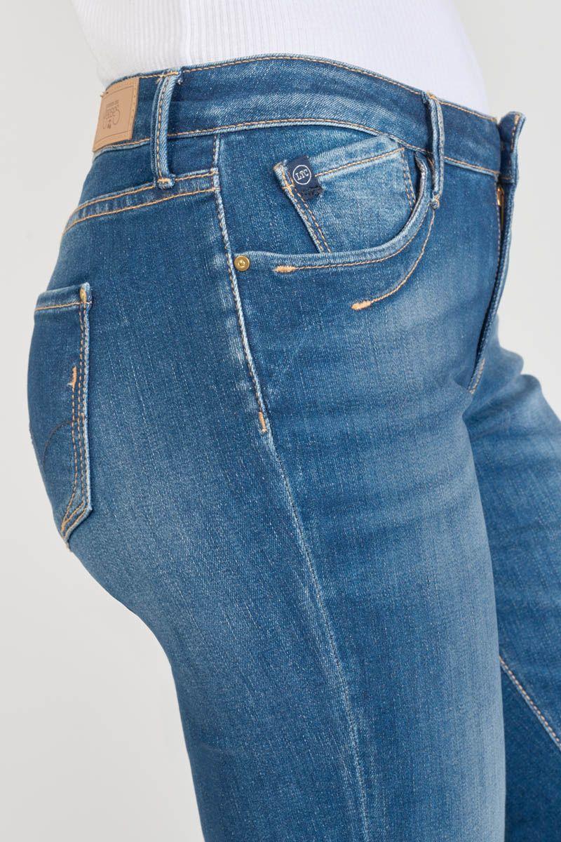 Le Temps Des Cerises Corsaire Vallon En Jeans Bleu Délavé